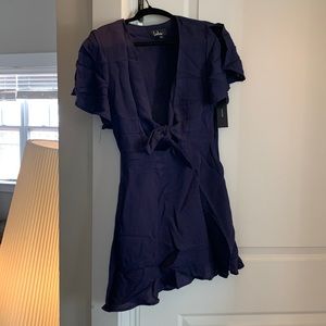 Lulus Navy Blue Dress